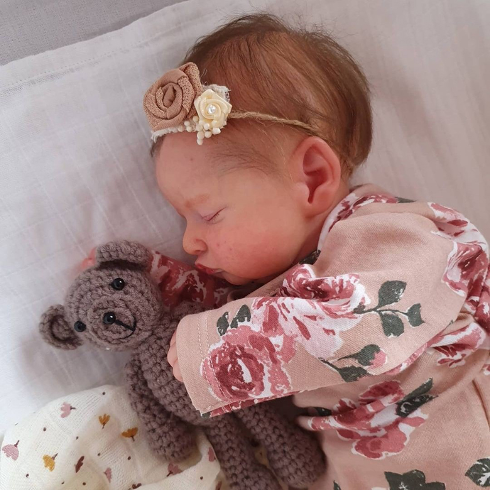 Michaela💜 , lifelike Reborn Silicone baby Doll 48cm
