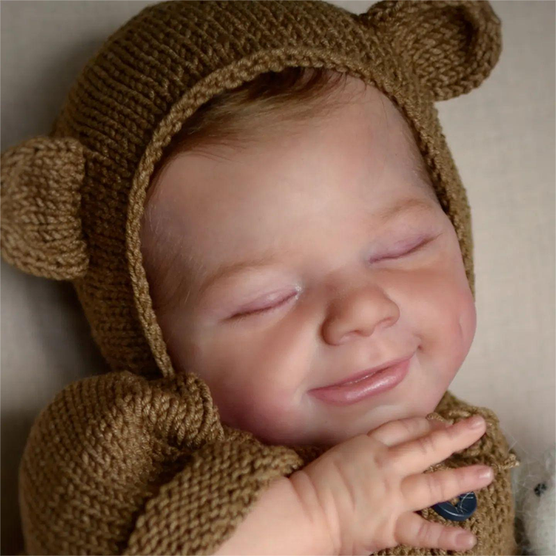 Devin👶🏻🐻, Lifelike Reborn Baby Doll (49cm)